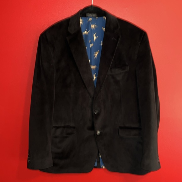 Lauren Ralph Lauren Men’s Black Velvet Blazer